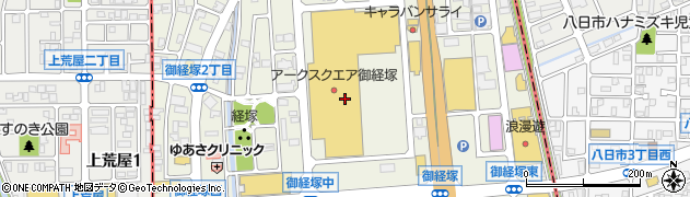 石川県野々市市御経塚周辺の地図