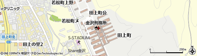 金沢刑務所作業課周辺の地図