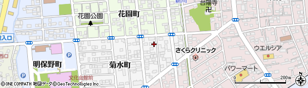 栃木県宇都宮市菊水町周辺の地図