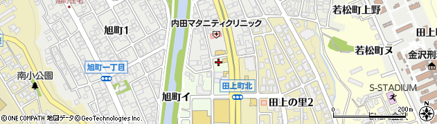 石川県金沢市旭町（日）周辺の地図