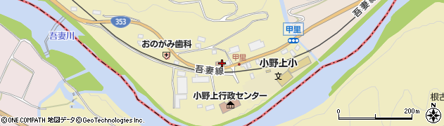 小野上郵便局周辺の地図