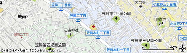 株式会社ジャコム石川　Ａコープ笠舞店周辺の地図