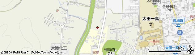 茨城県常陸太田市新宿町1417周辺の地図
