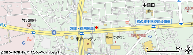 安楽亭 宇都宮鶴田町店周辺の地図