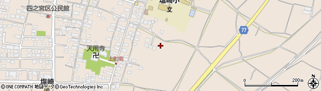 長野県長野市篠ノ井塩崎（上町）周辺の地図