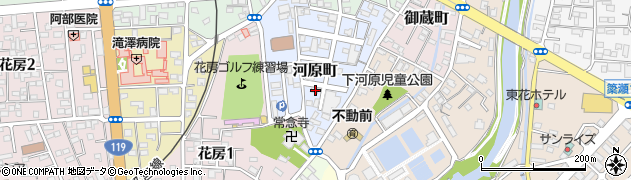 栃木時計パーツ周辺の地図