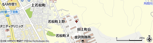 石川県金沢市田上町公周辺の地図