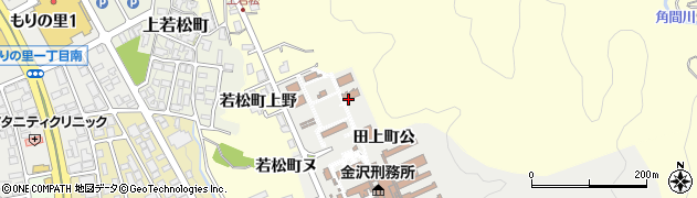 石川県金沢市田上町（公）周辺の地図