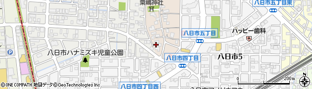 石川県金沢市八日市出町4周辺の地図