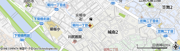 株式会社ニュー三久　本社周辺の地図