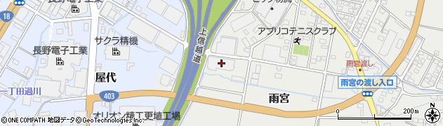長野県千曲市雨宮534周辺の地図