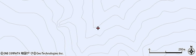 丸石沢周辺の地図