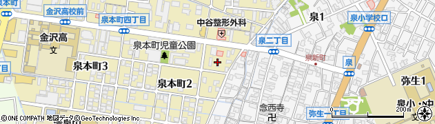 Ｄ－ＢＯＸ泉本町周辺の地図