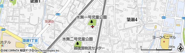 栃木県宇都宮市簗瀬周辺の地図