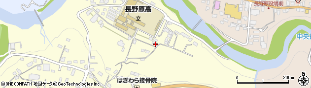 群馬県吾妻郡長野原町与喜屋54周辺の地図