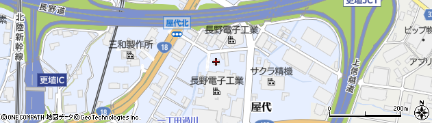 堀川産業株式会社　エネクル長野周辺の地図