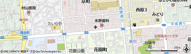 栃木県宇都宮市京町12周辺の地図