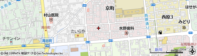栃木県宇都宮市京町14周辺の地図