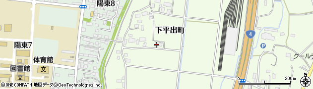 栃木県宇都宮市下平出町831周辺の地図
