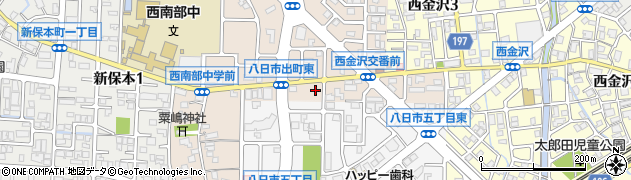 石川県金沢市八日市出町957周辺の地図