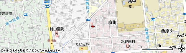 栃木県宇都宮市京町5周辺の地図