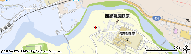 群馬県吾妻郡長野原町与喜屋1周辺の地図