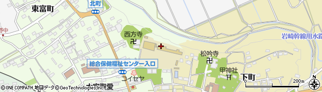 茨城県常陸大宮市北町周辺の地図