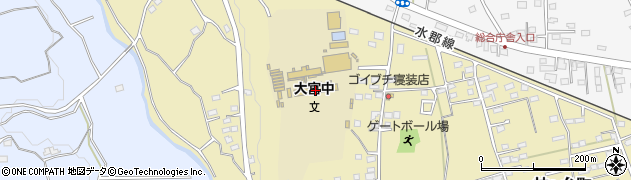 常陸大宮市立大宮中学校周辺の地図