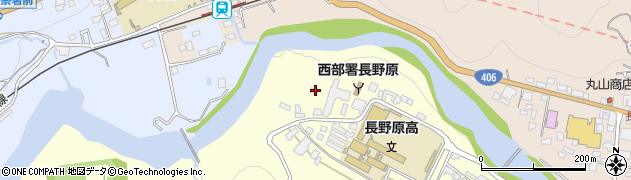 群馬県吾妻郡長野原町与喜屋2周辺の地図