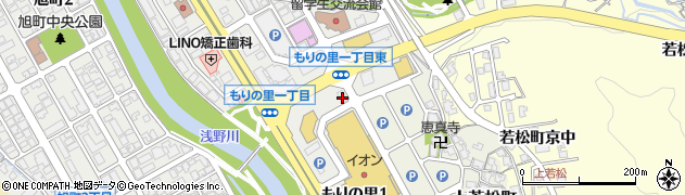 北國銀行杜の里支店周辺の地図