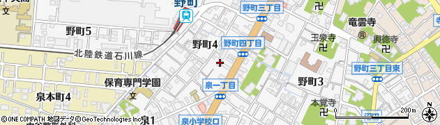 金沢紙業株式会社周辺の地図