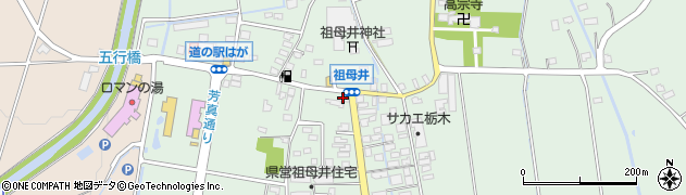祖母井タクシー周辺の地図