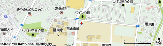 ミニストップ宇都宮大学陽東キャンパス店周辺の地図
