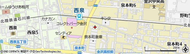 株式会社金太　土木開発部周辺の地図