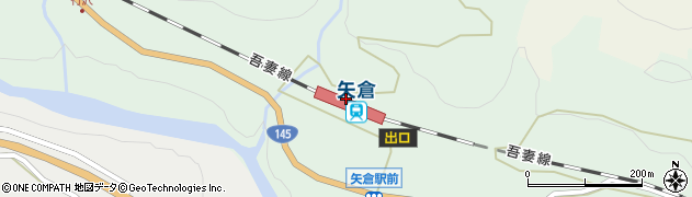 矢倉駅周辺の地図