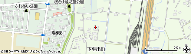 栃木県宇都宮市下平出町859周辺の地図
