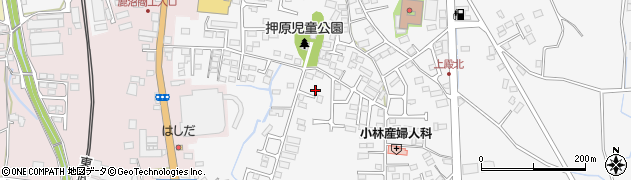 栃木県鹿沼市上殿町869周辺の地図