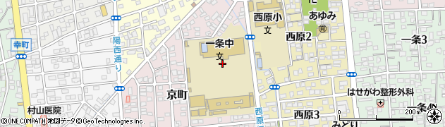栃木県宇都宮市京町9周辺の地図