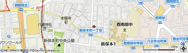 金子農機株式会社　金沢営業所周辺の地図