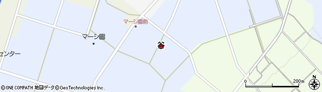 富山県南砺市谷周辺の地図