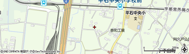 栃木県宇都宮市下平出町424周辺の地図
