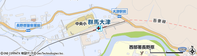 群馬県吾妻郡長野原町周辺の地図