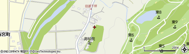 茨城県常陸太田市田渡町345周辺の地図