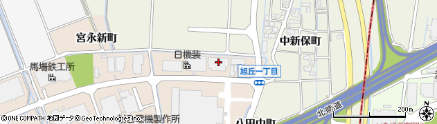 花谷塗装工業株式会社　松任工場周辺の地図