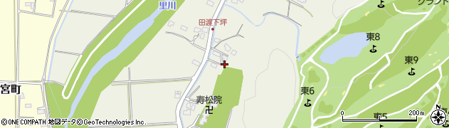 茨城県常陸太田市田渡町342周辺の地図