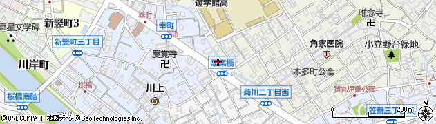 株式会社今井金箔　ショップ周辺の地図
