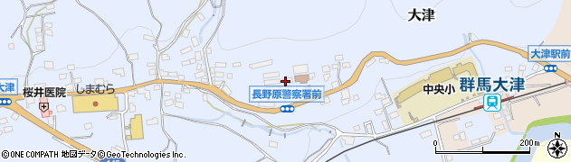 西吾妻交通安全協会周辺の地図