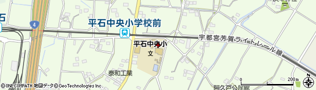 栃木県宇都宮市下平出町493周辺の地図