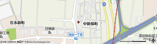 石川県白山市中新保町29周辺の地図