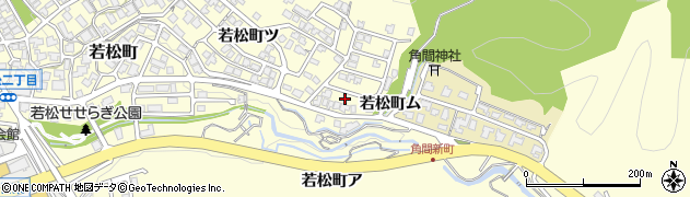 石川県金沢市若松町ツ215周辺の地図